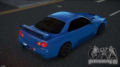 Nissan Skyline R34 BES для GTA 4