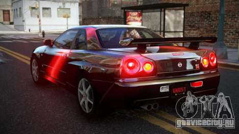 Nissan Skyline R34 GT-R XD-L S11 для GTA 4