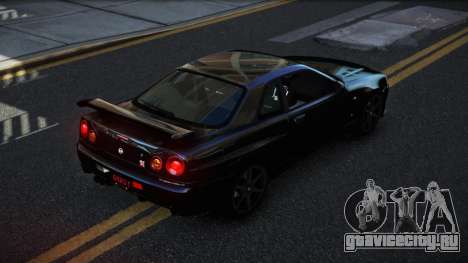 Nissan Skyline R34 CB для GTA 4