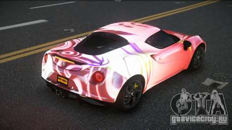 Alfa Romeo 4C MJR S4 для GTA 4