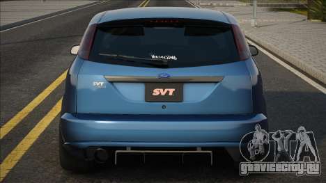 Ford Focus SVT Rezout для GTA San Andreas