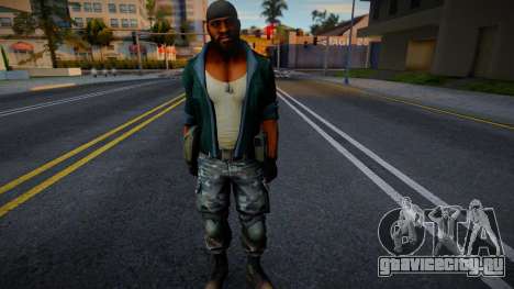 Commando CON EXPRESIONES FACIALES EN BOCA de Pri для GTA San Andreas