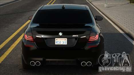 BMW M5 F10 Blak для GTA San Andreas