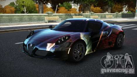 Alfa Romeo 4C MJR S5 для GTA 4