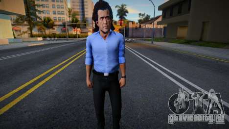 Mel Gibson o Martin Riggs Con Ropa de Pelicula A для GTA San Andreas