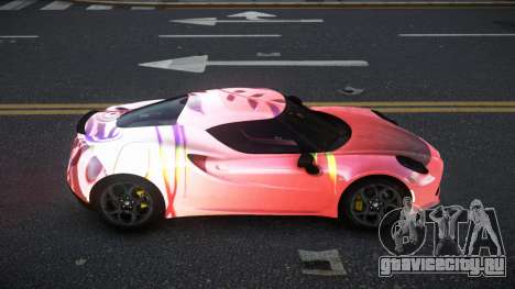 Alfa Romeo 4C MJR S4 для GTA 4