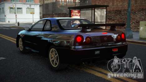 Nissan Skyline R34 KVN для GTA 4