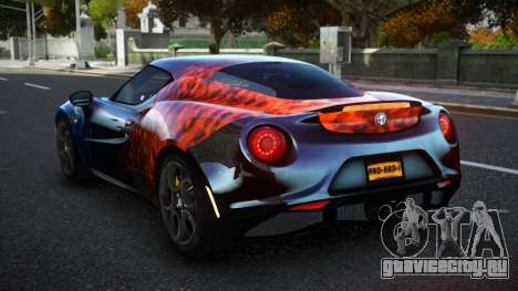 Alfa Romeo 4C MJR S2 для GTA 4