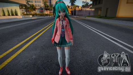 PDFT Hatsune Miku Ribbon Girl для GTA San Andreas