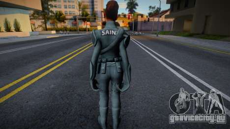 Shaundi Suit o Con Traje Tactico de Saints Row I для GTA San Andreas