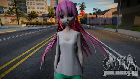 Kaede Nyu de serie Elfen Lied для GTA San Andreas