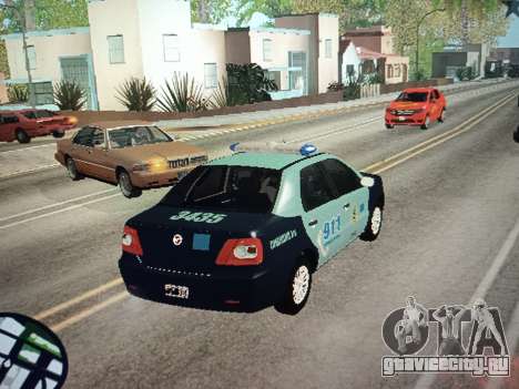 Fiat Siena 1.4 Fire Policia Federal для GTA San Andreas