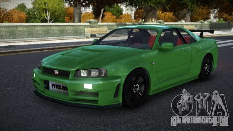 Nissan Skyline R34 RF-N для GTA 4