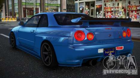 Nissan Skyline R34 BES для GTA 4