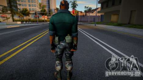 Commando CON EXPRESIONES FACIALES EN BOCA de Pri для GTA San Andreas