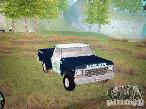 Ford F100 Policia Federal 1978 для GTA San Andreas