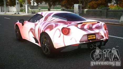 Alfa Romeo 4C MJR S4 для GTA 4