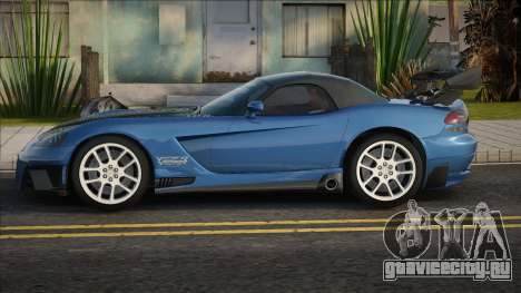 Dodge Viper SRT10 [Blue] для GTA San Andreas