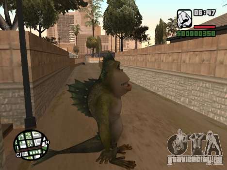 Missing Link Monsters vs Aliens для GTA San Andreas