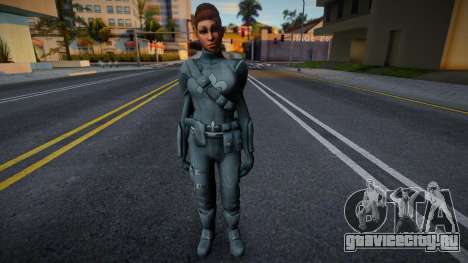 Shaundi Suit o Con Traje Tactico de Saints Row I для GTA San Andreas