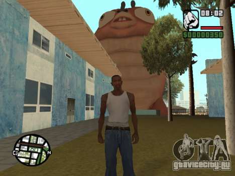 Insectosaurus Monsters vs Aliens для GTA San Andreas