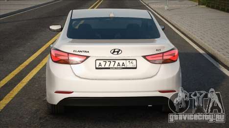 Hyundai Elantra CCD для GTA San Andreas