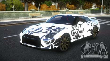 Nissan GT-R DTK S2 для GTA 4