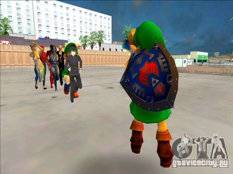 Young Link MM3DS для GTA San Andreas