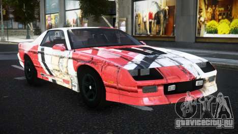 Chevrolet Camaro IROC-Z BR S7 для GTA 4