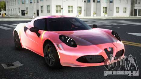 Alfa Romeo 4C MJR S4 для GTA 4