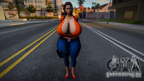 Lara Croft Big Tits для GTA San Andreas