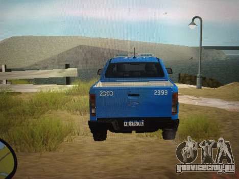 Ford Ranger policia CABA для GTA San Andreas