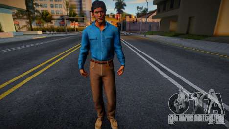 Ash Williams Joven de Evil Dead 3 The Game CON E для GTA San Andreas