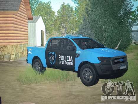 Ford Ranger policia CABA для GTA San Andreas