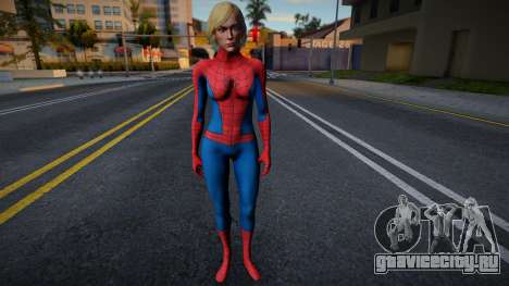 Spider Alice Abernathy Herida Sin mascara de RES для GTA San Andreas