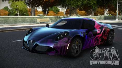 Alfa Romeo 4C MJR S11 для GTA 4