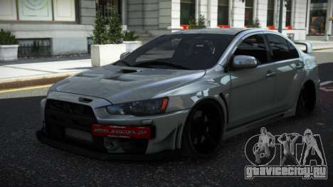 Mitsubishi Lancer Evo X RH для GTA 4