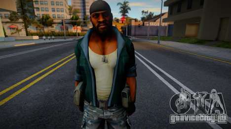 Commando CON EXPRESIONES FACIALES EN BOCA de Pri для GTA San Andreas