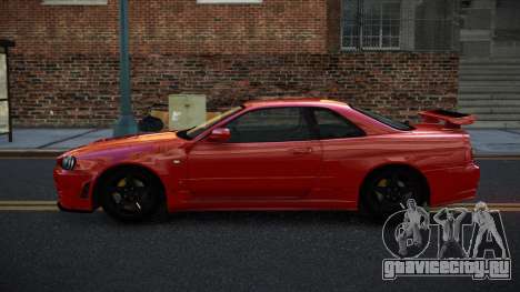 Nissan Skyline R34 KH для GTA 4