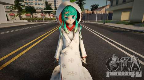 PDFT Hatsune Miku Snow 2013 v2 для GTA San Andreas