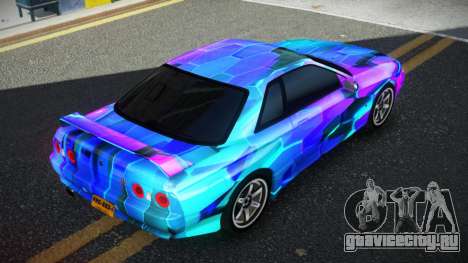 Nissan Skyline R32 MT S7 для GTA 4