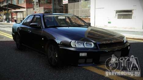 Nissan Skyline R34 EBR для GTA 4