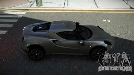 Alfa Romeo 4C EAX для GTA 4