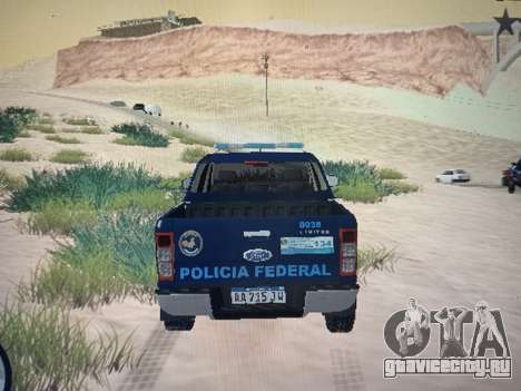 Ford Ranger Policia Federal Argentina для GTA San Andreas