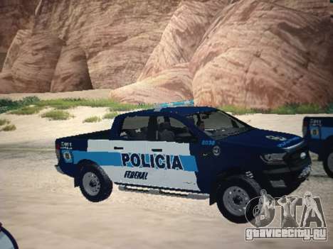 Ford Ranger Policia Federal Argentina для GTA San Andreas