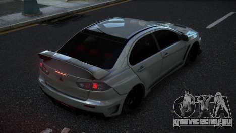 Mitsubishi Lancer Evo X RH для GTA 4