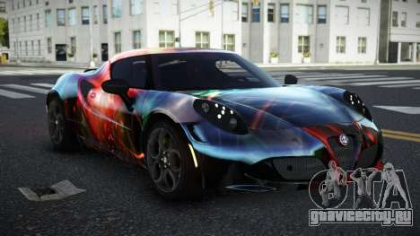 Alfa Romeo 4C MJR S14 для GTA 4