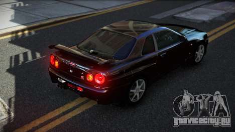 Nissan Skyline R34 GT-R XD-L для GTA 4