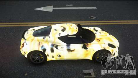 Alfa Romeo 4C MJR S8 для GTA 4