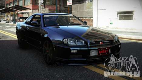 Nissan Skyline R34 CB для GTA 4